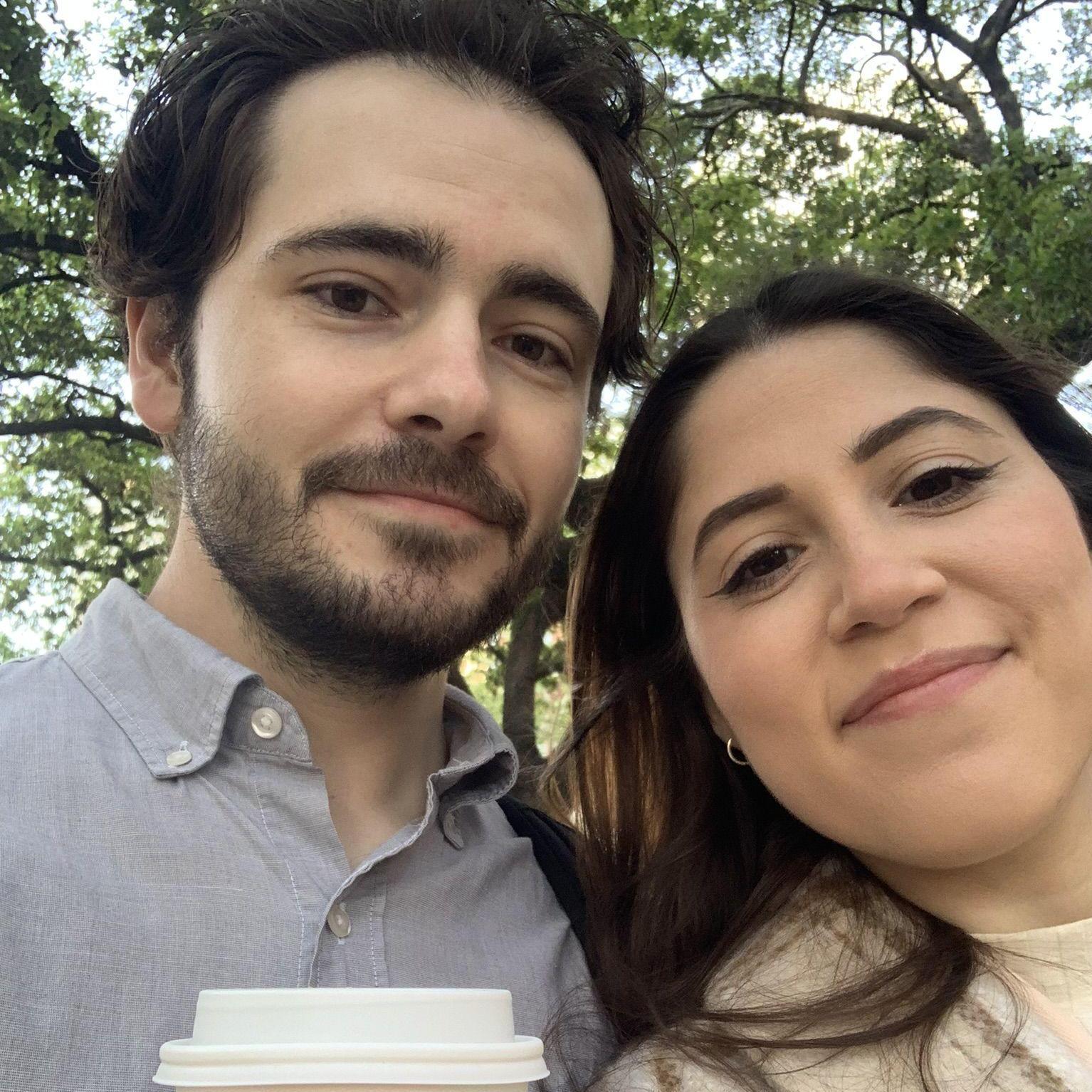 Covering Ken Paxton's criminal trial the same day lol drove together and everything. Being a reporter couple has its benefits at times!