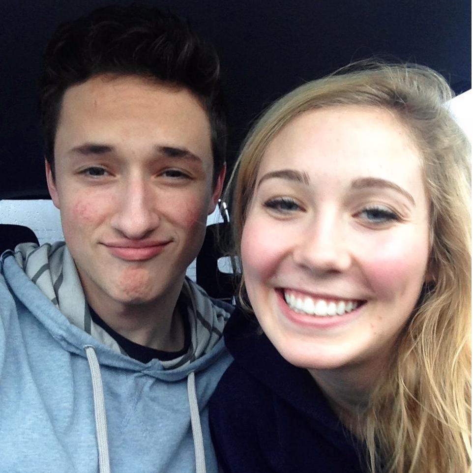 We snapped this pic the day we became “official”