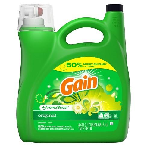 Gain HEC Original Liquid Laundry Detergent 150 oz