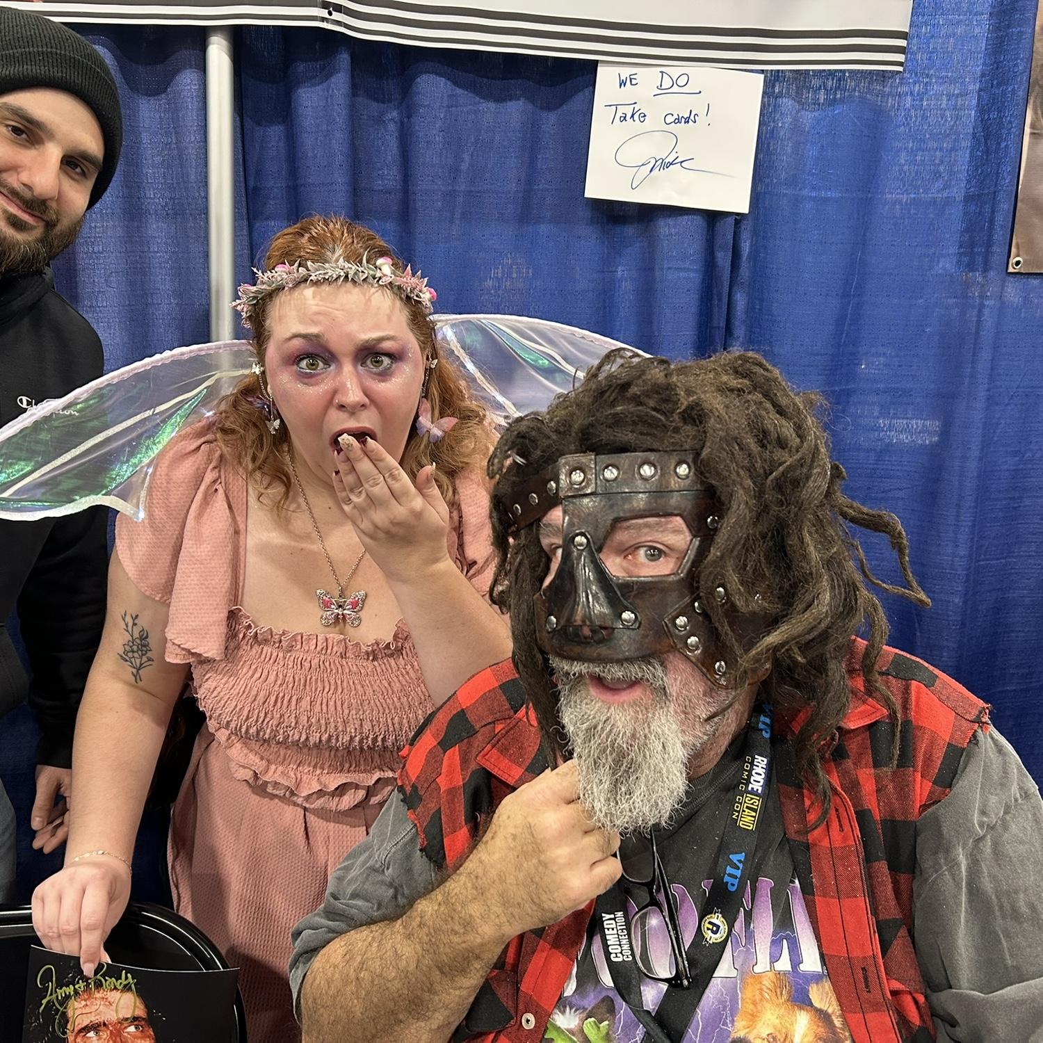 Meeting Mick Foley, WWE legend