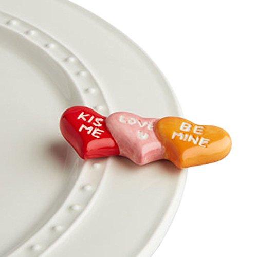 Nora Fleming Hand-Painted Mini: It's a Love Thing (Conversation Hearts) A178