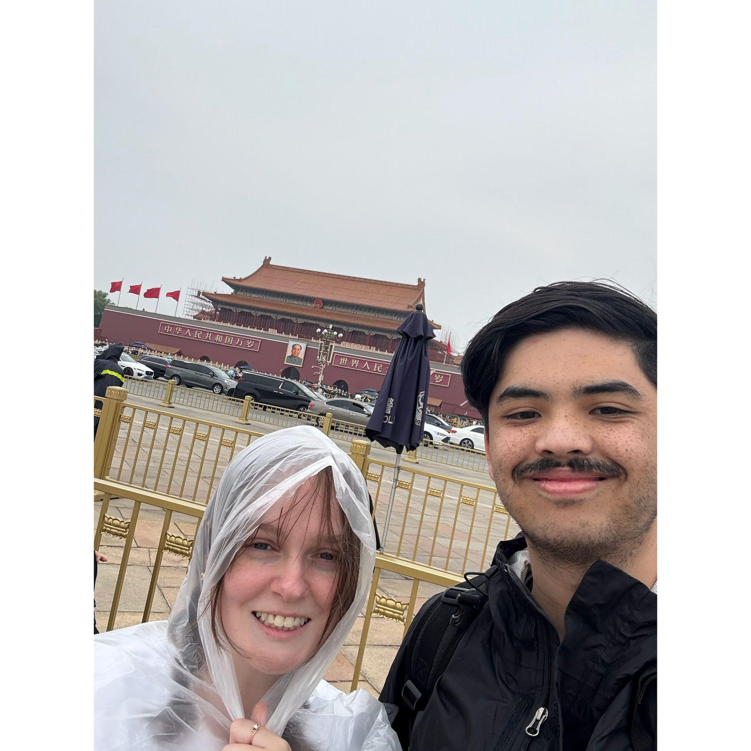 A rainy day in Tiananmen Square. The next few pictures are from our trip to China! (2025)