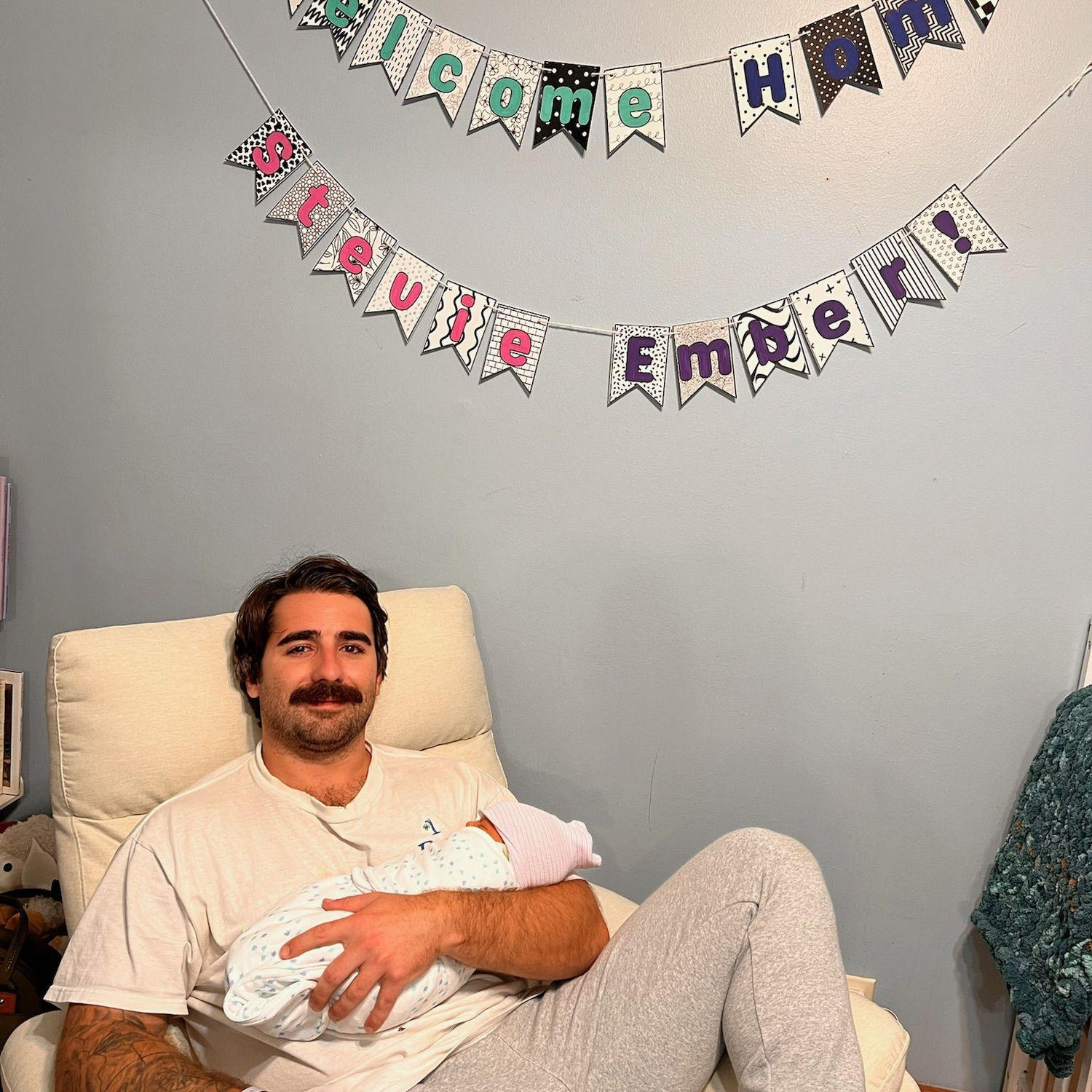 Our girl Stevie Ember is home!