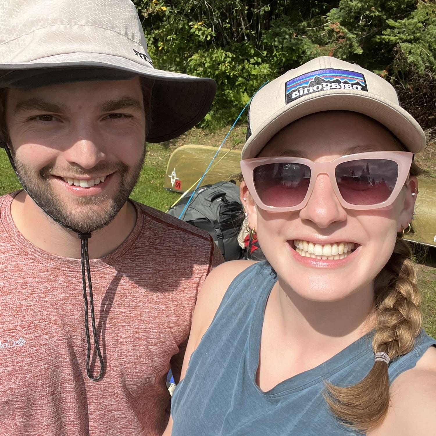 Quincey's first Boundary Waters Canoe Area trip in August 2022