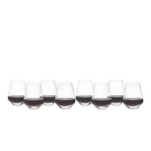 Williams Sonoma Estate Stemless Red Wine Glasses, Buy 6-Get 8 Set