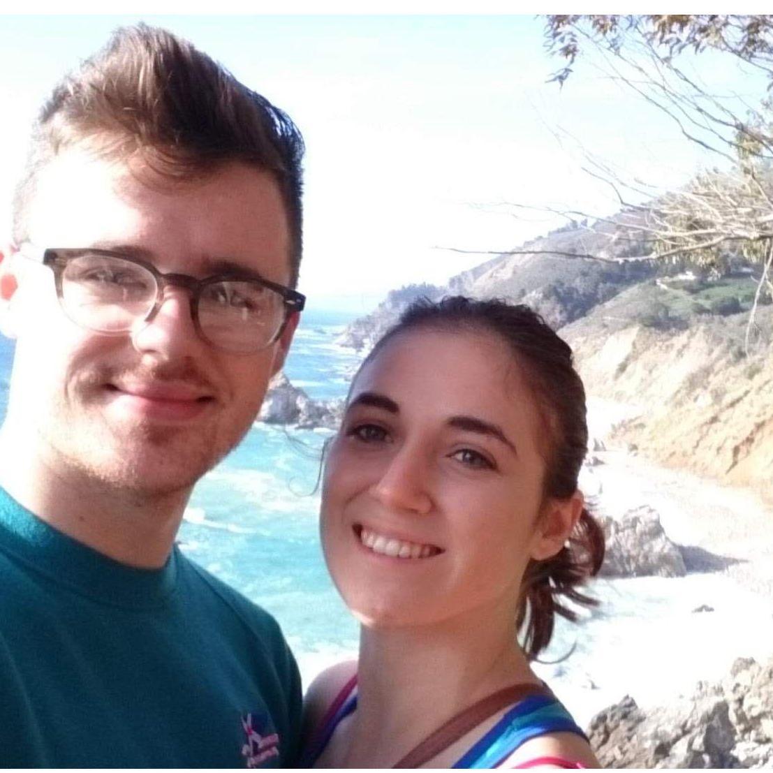 Our first trip together. We took a weekend trip to Big Sur from Santa Barbara