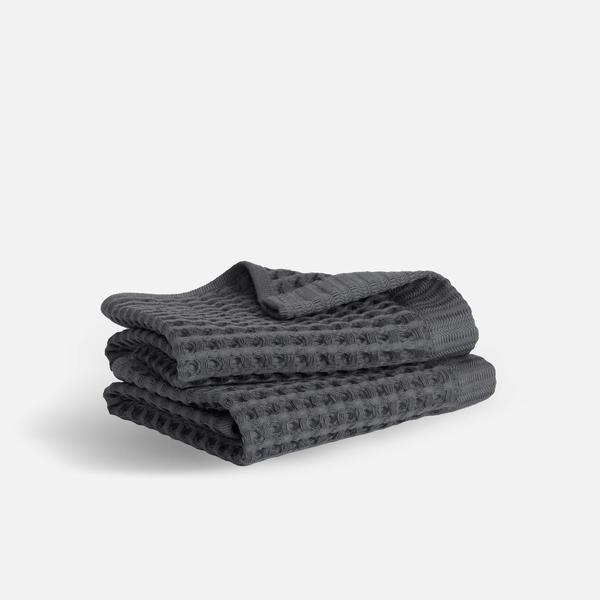 Brooklinen Waffle Hand Washcloth - Graphite