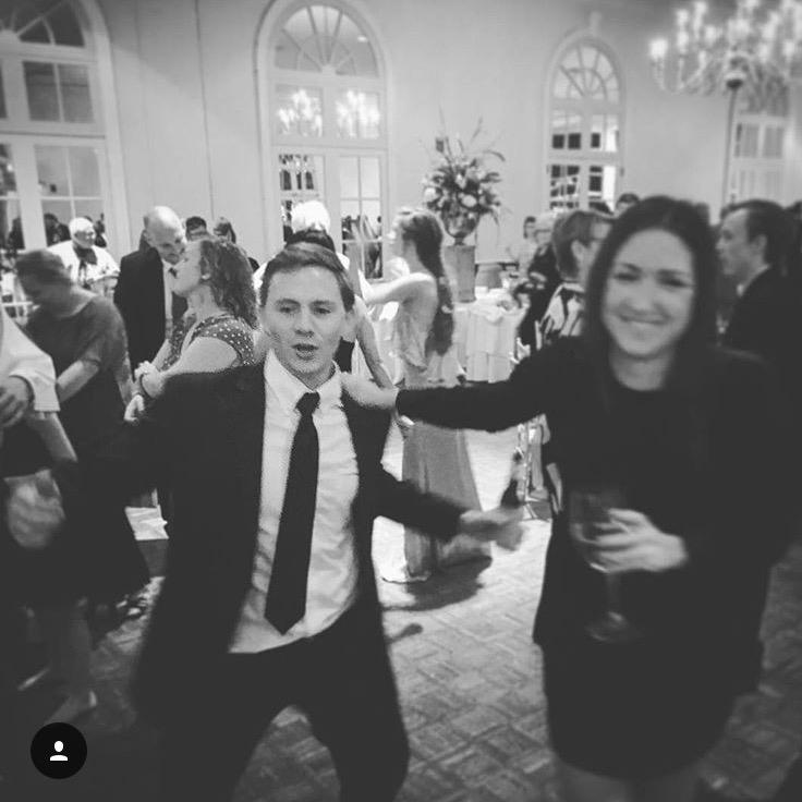 2017. Getting down at a friend of our's wedding. Hope to see all of you on the dance floor!