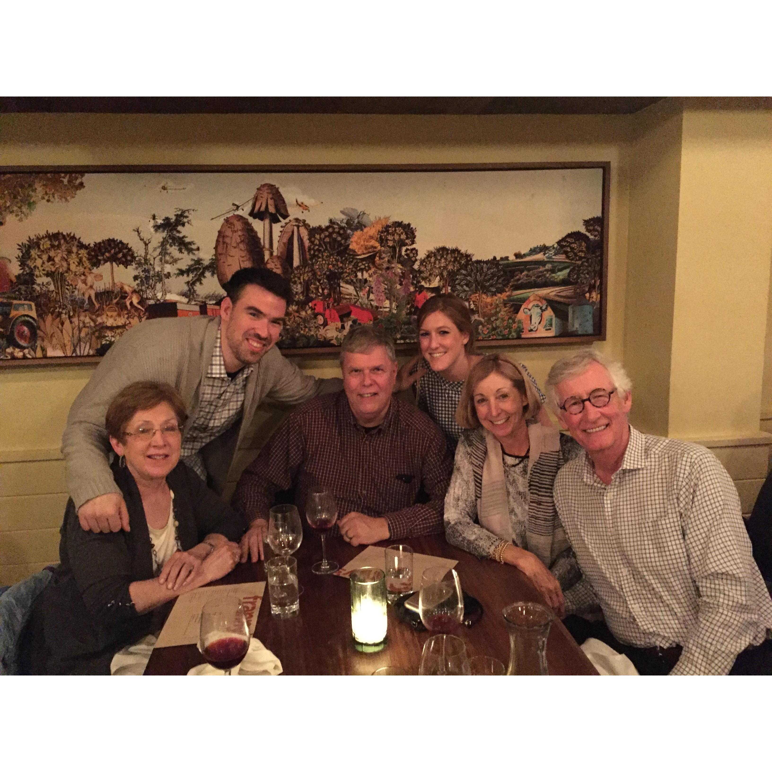 The first time our wonderful parents met! Brooklyn, NYC.