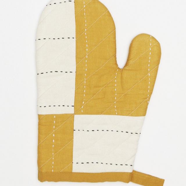 Quilted Oven Mitt