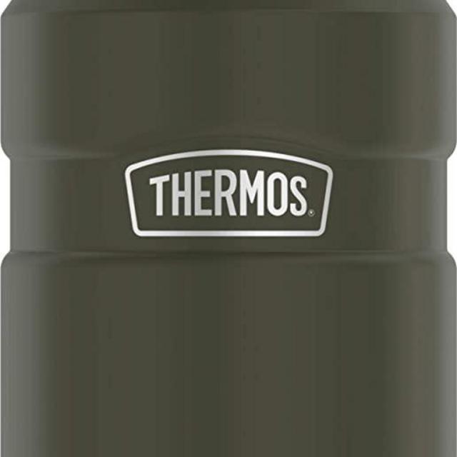 Thermos 24-Ounce Stainless Steel Vacuum Insulated Food Jar (Army Green), one size