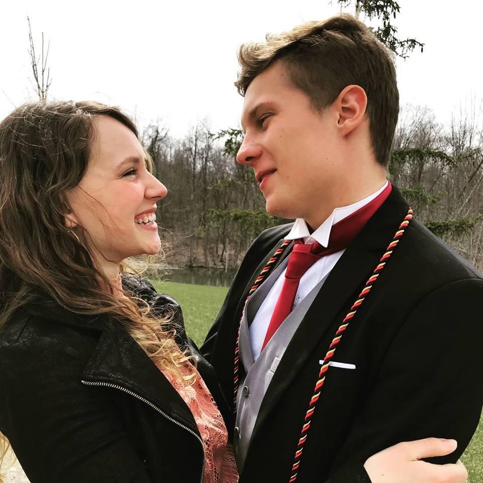 After thoroughly convincing him that she would be stuck in Pennsylvania, Lauren surprised David when she flew in to see him at his Graduation from Agora College/Ohio Christian University