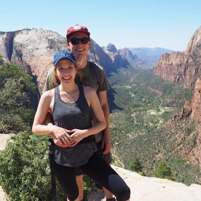 Hiking in Zion July 2017