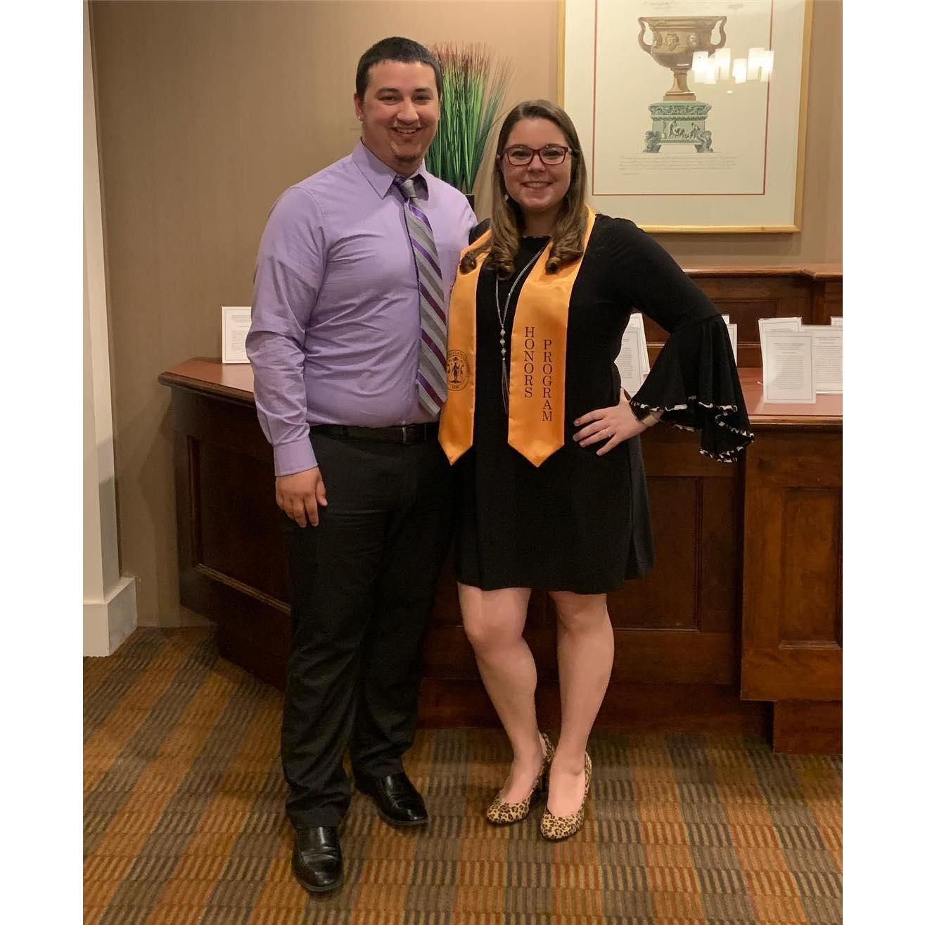 Alyssa’s Honors Thesis Dinner