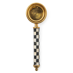 Gold- Courtly Check Supper Club Gold Coffee Scoop
