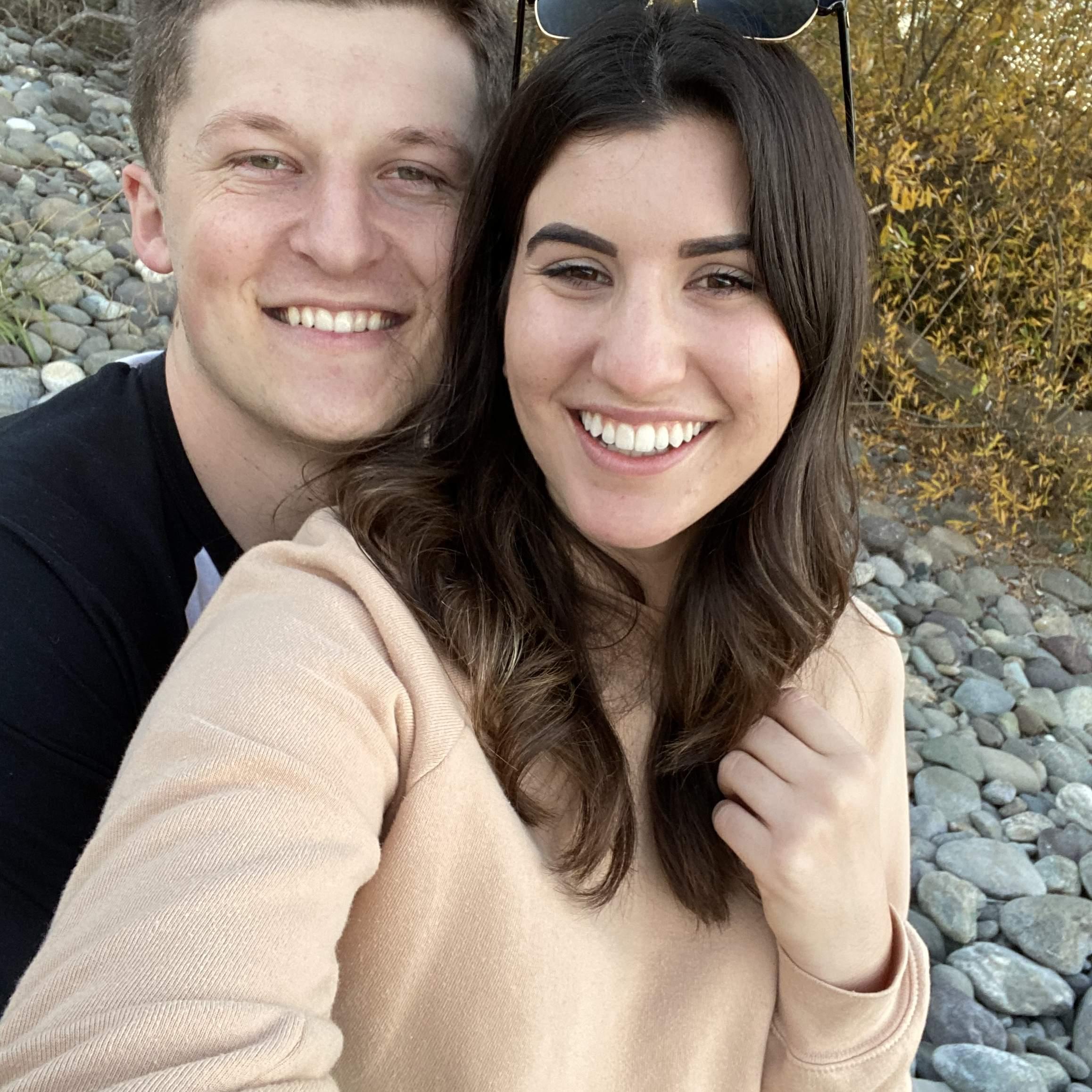 Enjoying our first time in Redding together visiting Christi's family. 