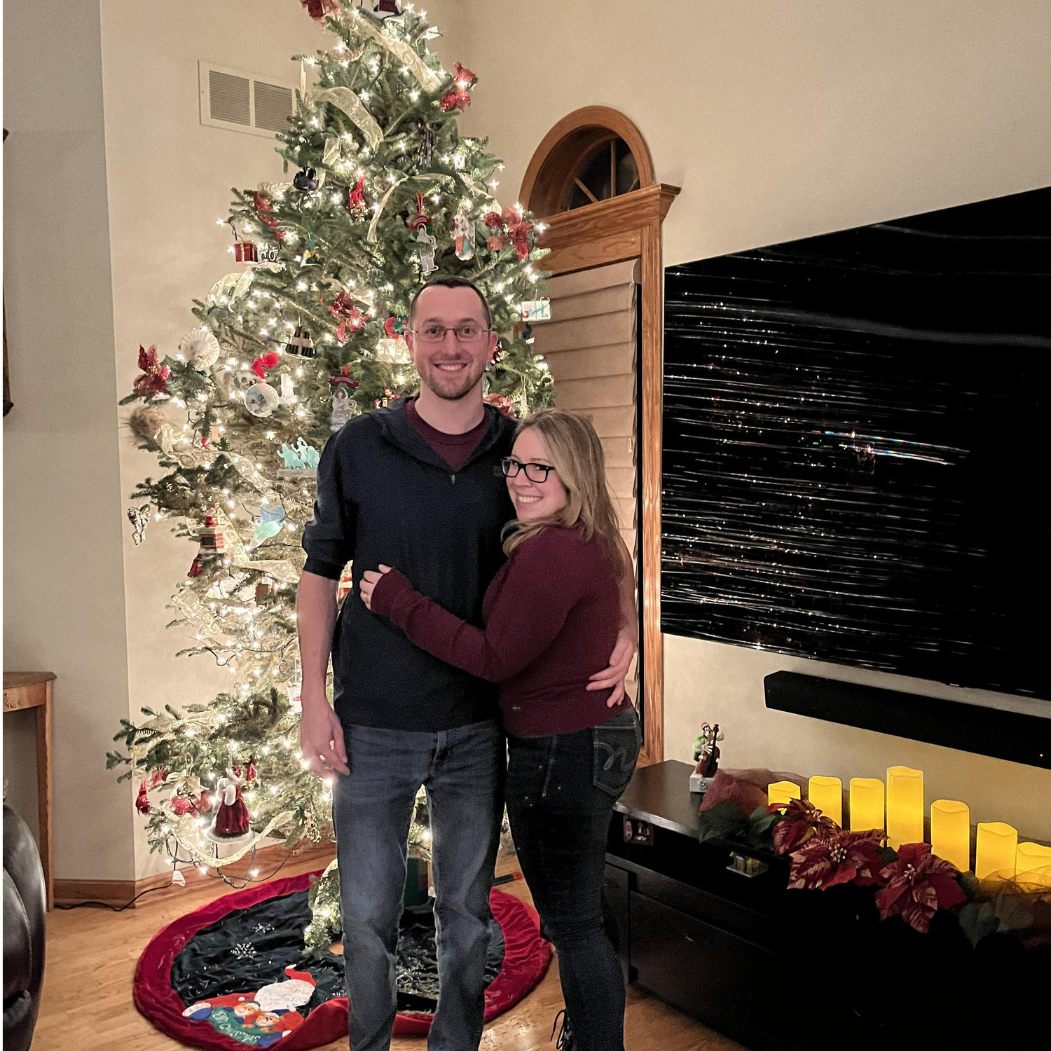 Our first Christmas together