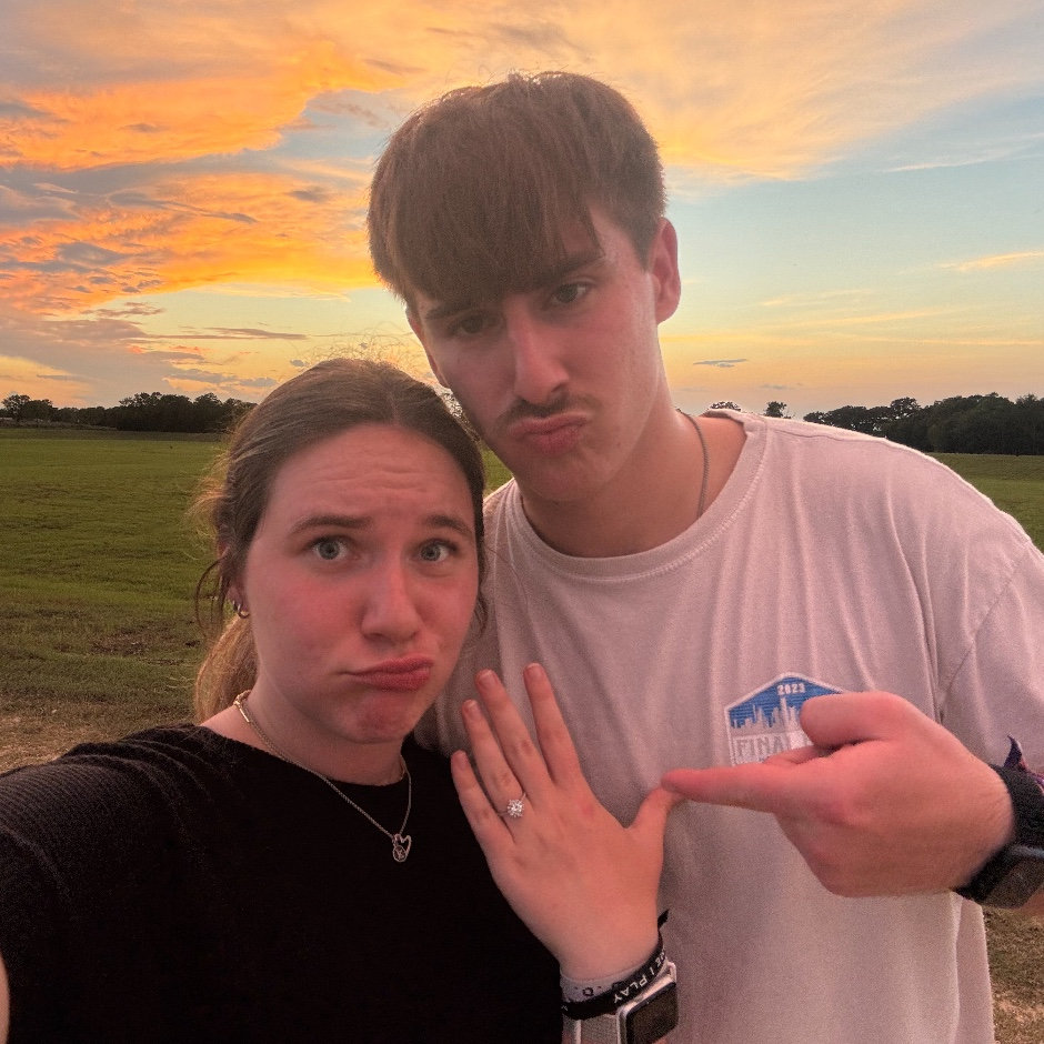 Finally got a sunset and threw the baseball while it was setting! A win, win for us both!
