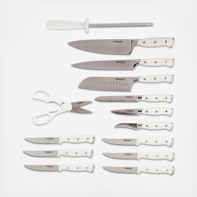 Cuisinart Classic Triple Rivet 15-Piece Knife Block Set
