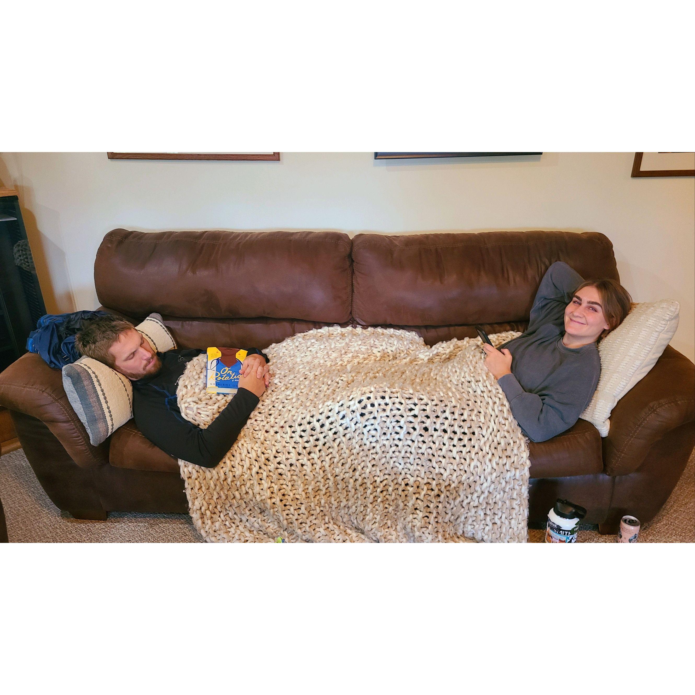 We do nap between hikes