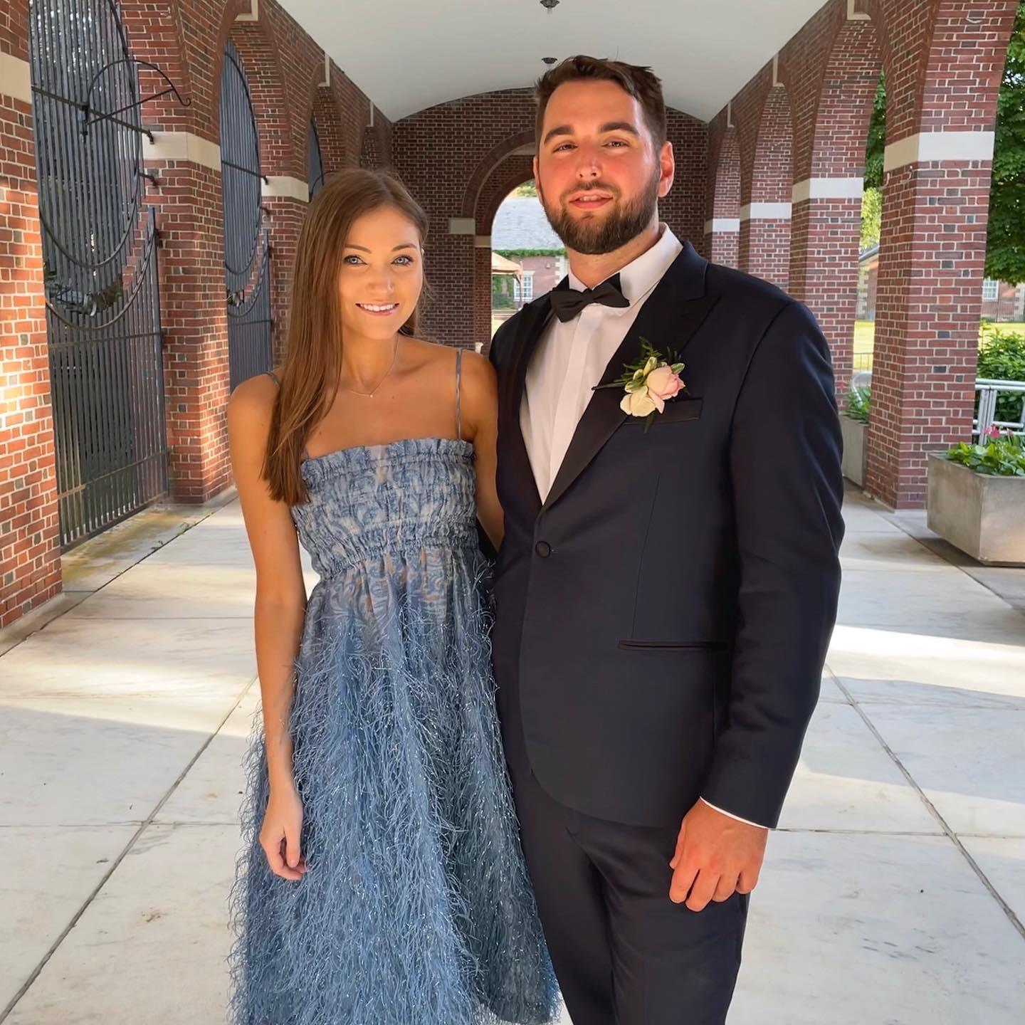 Lindsay & Ben attending a wedding in Saratoga Springs - June 2021