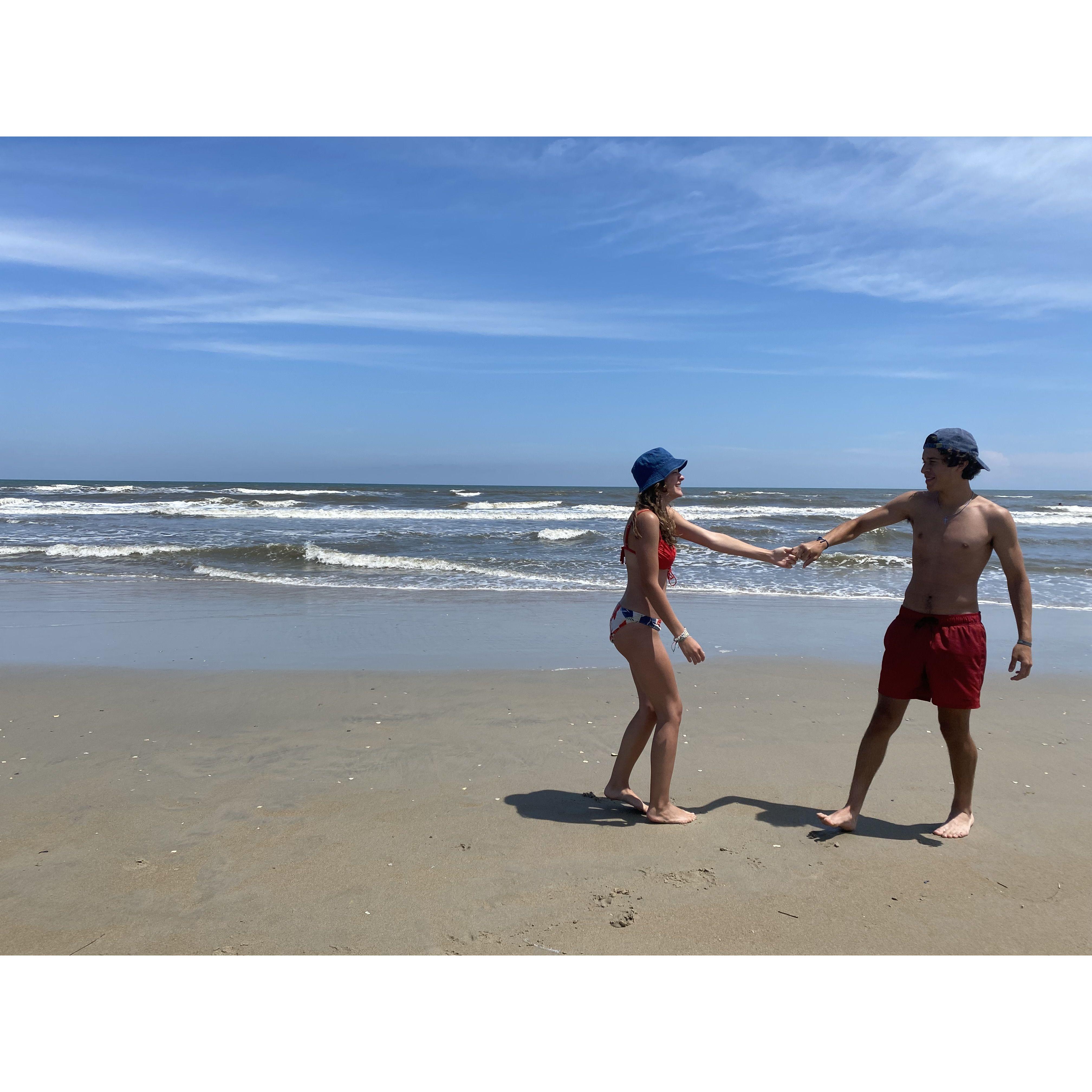 We love the beach!