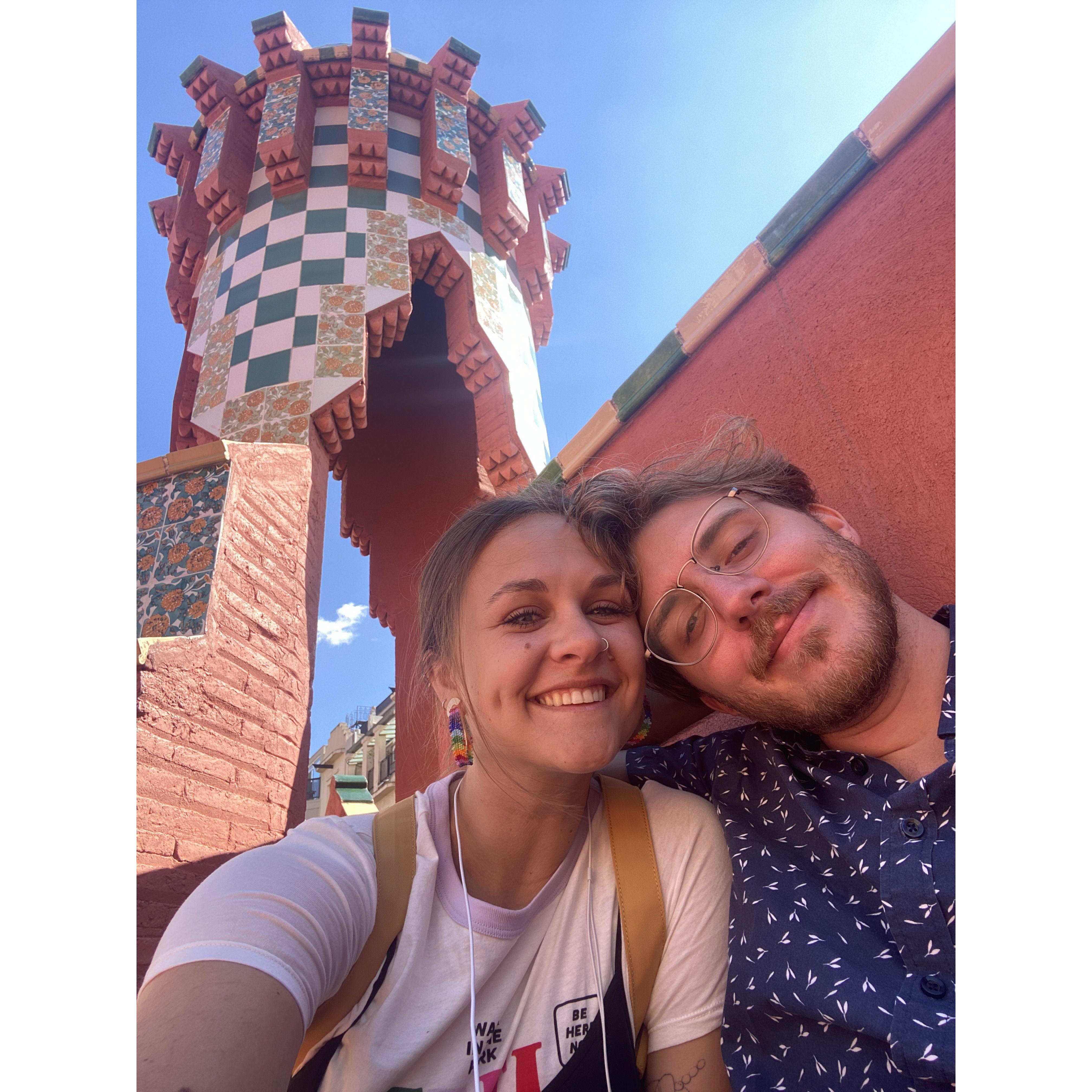 at Casa Vicens in Barcelona, Spain