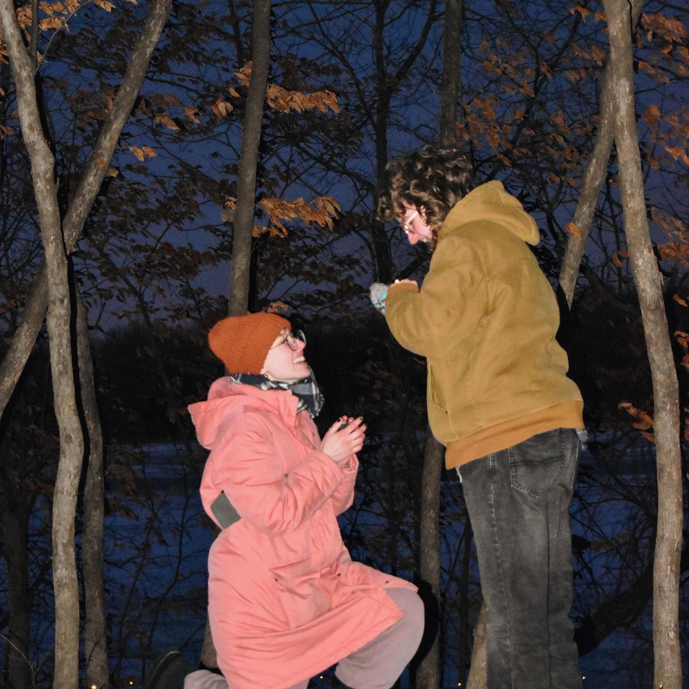 When Meg said yes <3