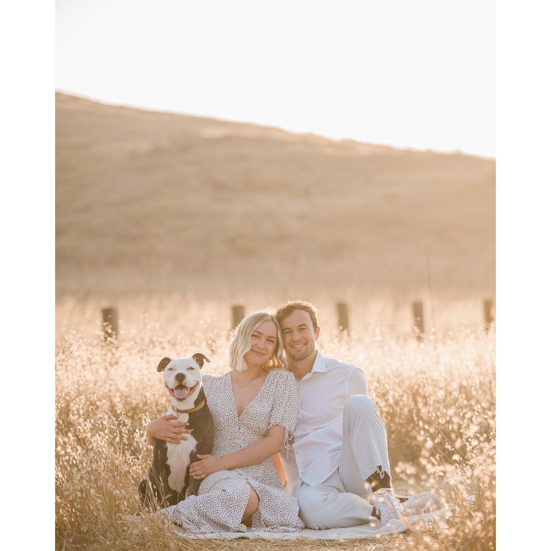 Our little family, July 2022