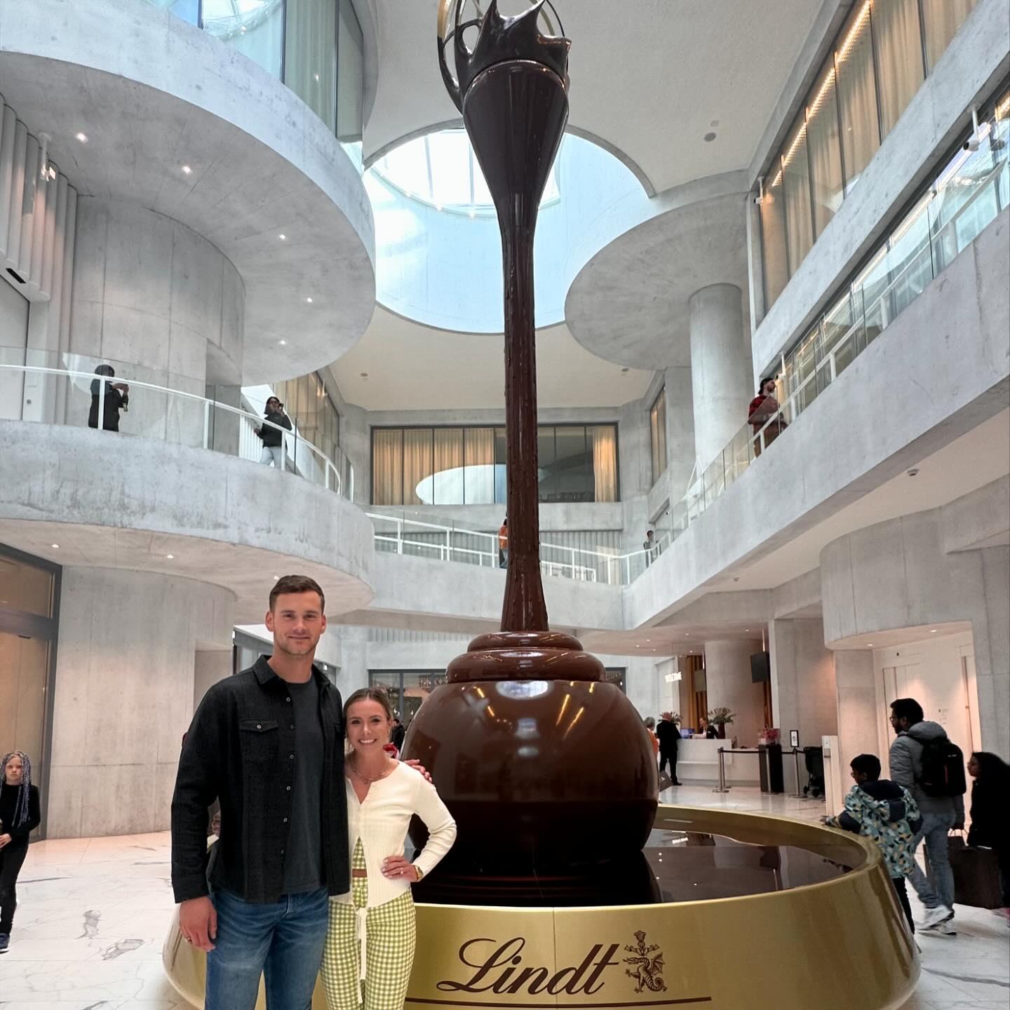 Lindt Chocolate Factory in Switzerland.