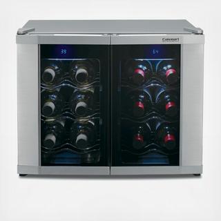 Dual Zone 12-Bottle Wine Chiller