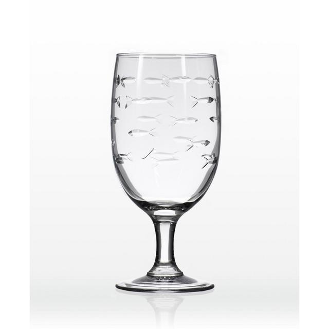 Rolf Glass School Of Fish Iced Tea 16Oz - Set Of 4 Glasses