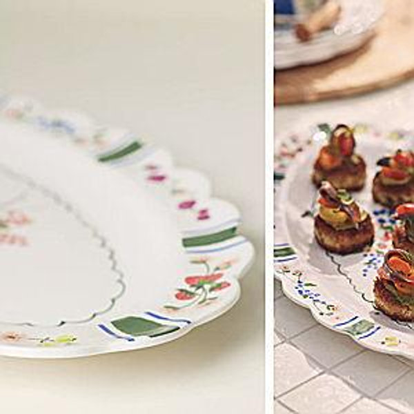 Annette Small Floral Platter