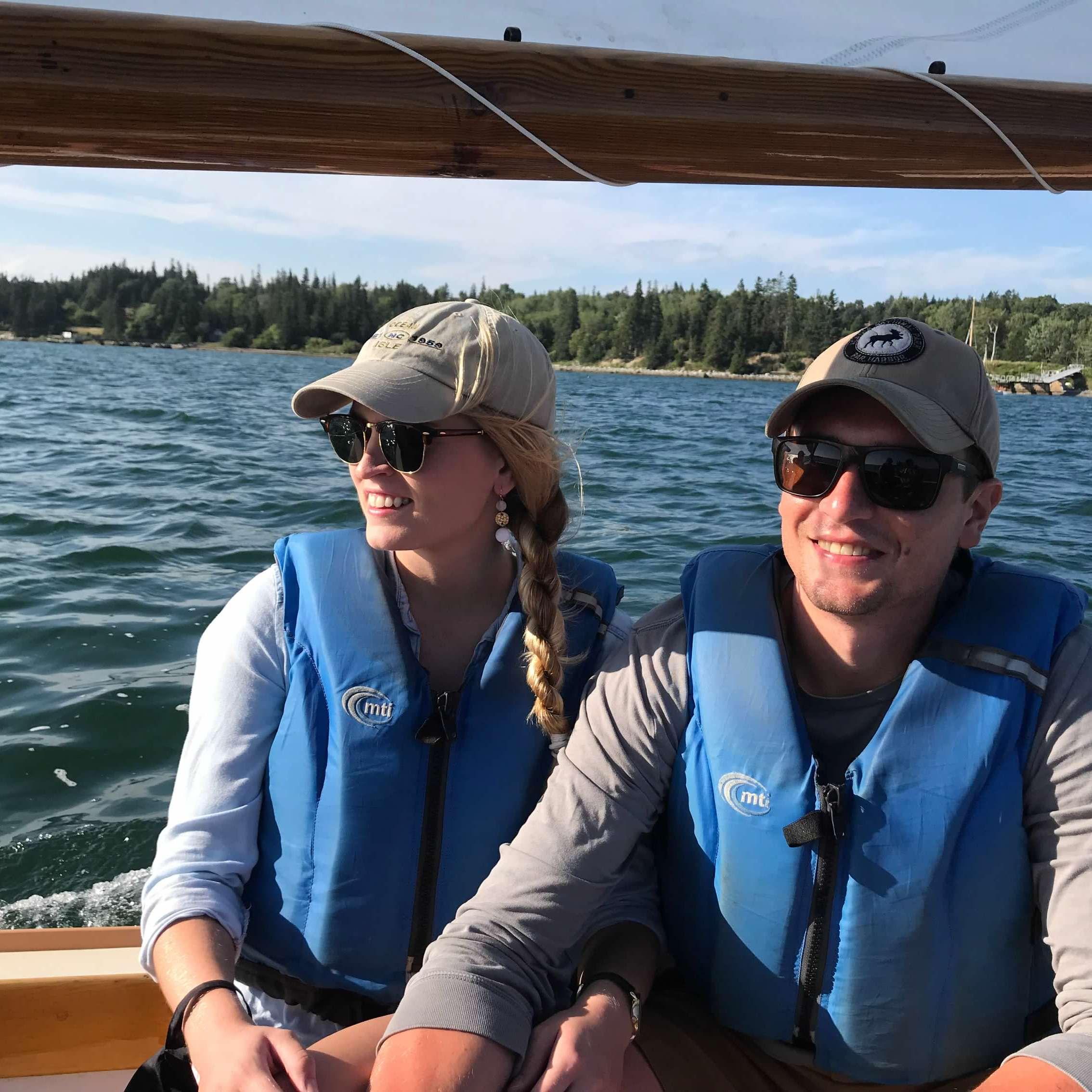 Sailing in Maine