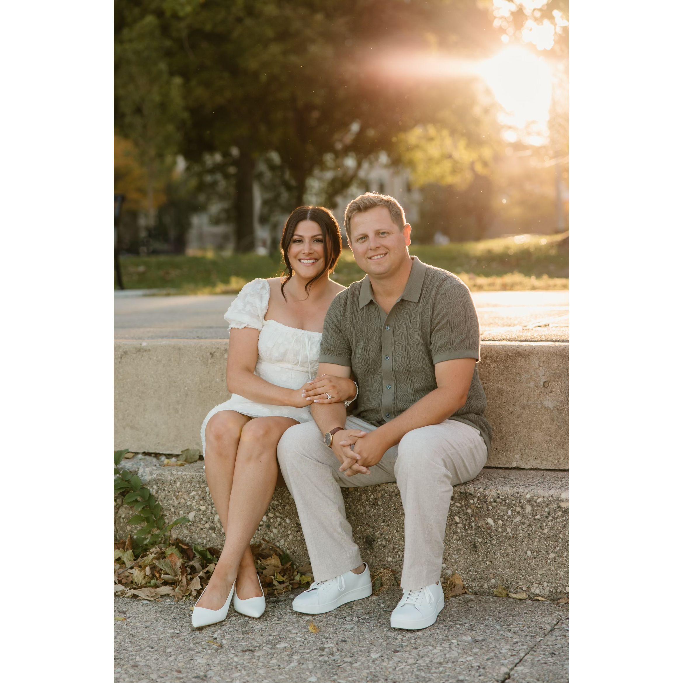 A few more of our favorite photos from our engagement session with our amazing wedding photographer Lauren!

October 2024.