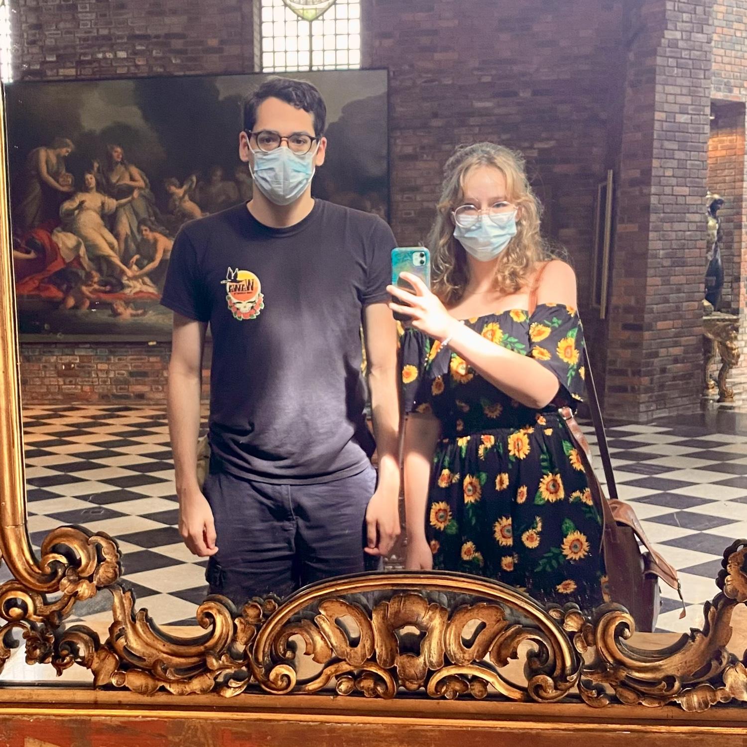 A return to masks as Pedro and Martha went adventuring around Pernambuco