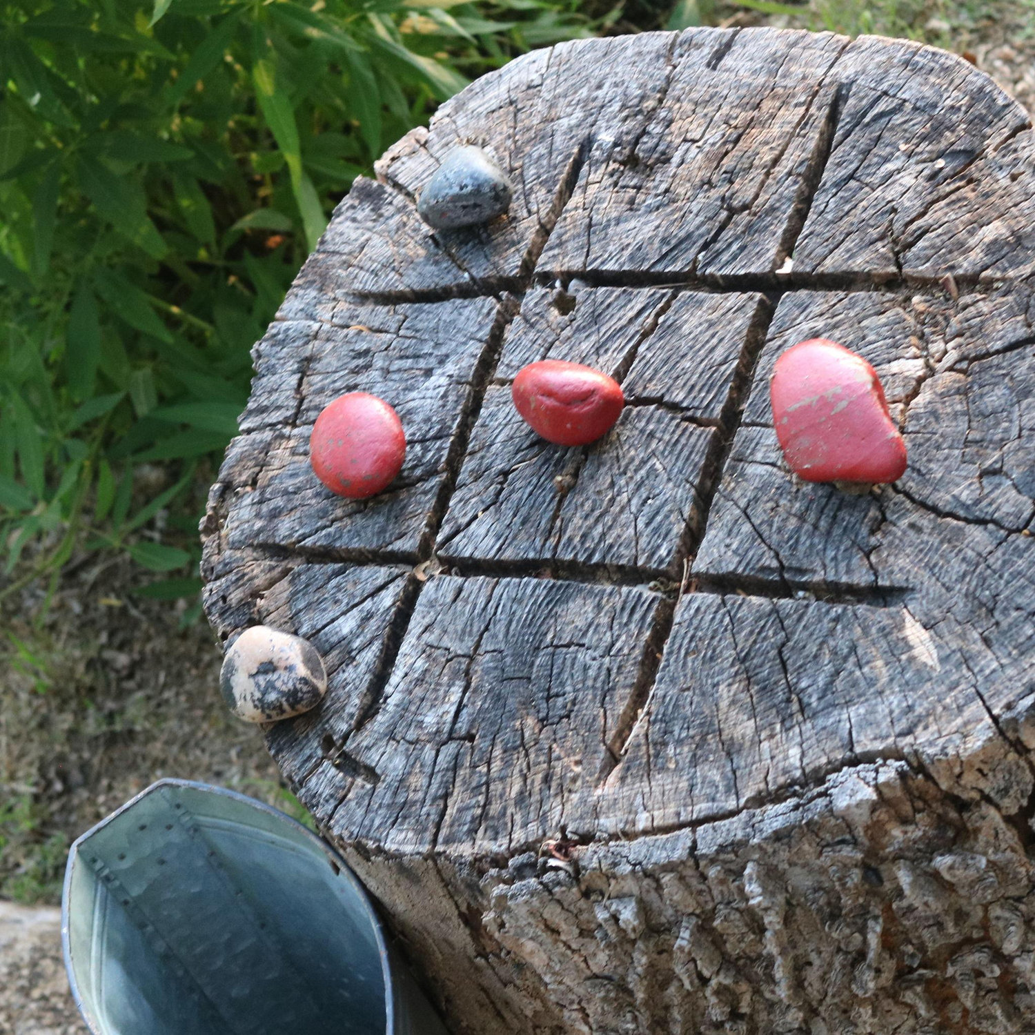 Around the property are random interactive pieces!