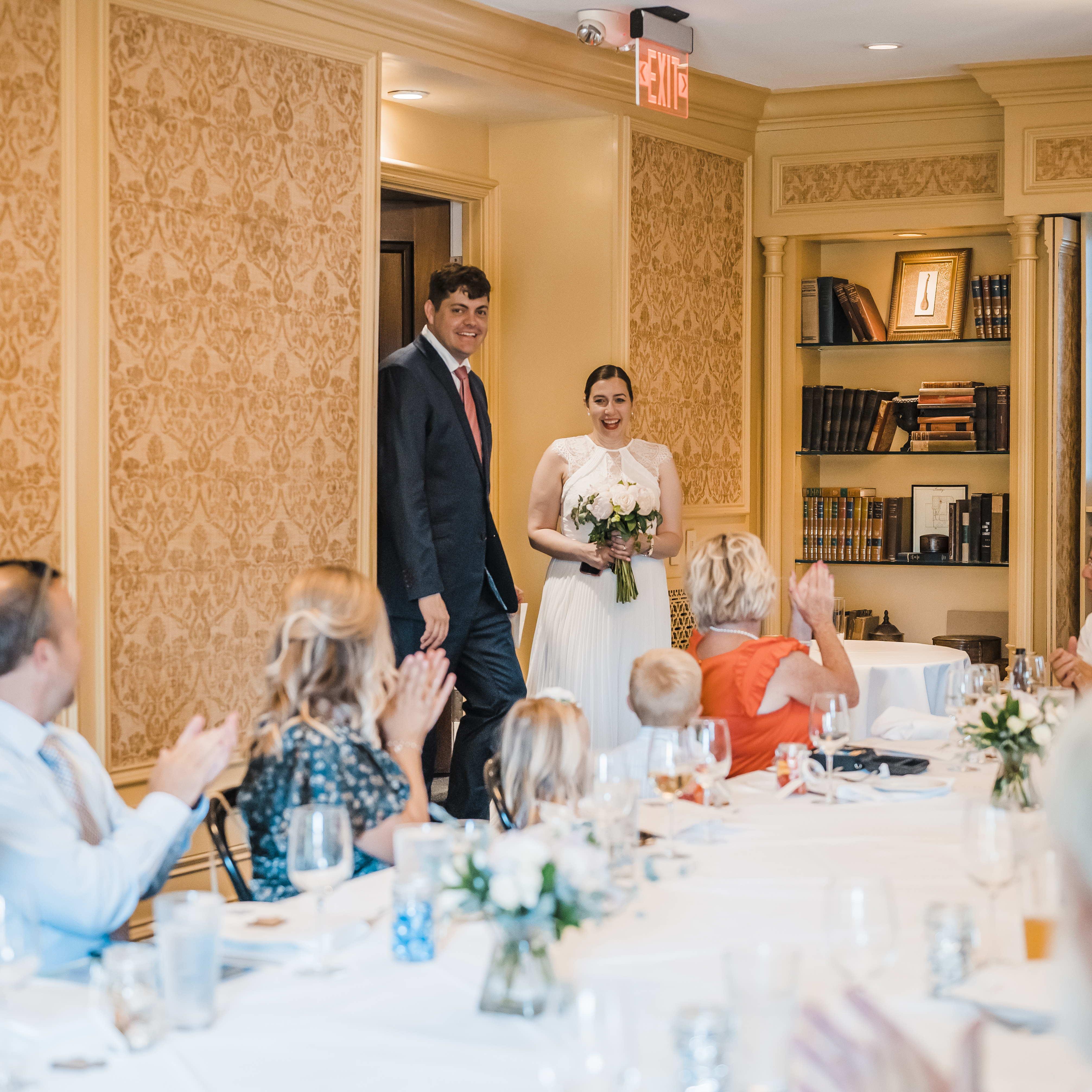 Lunch at Lindeys after the ceremony