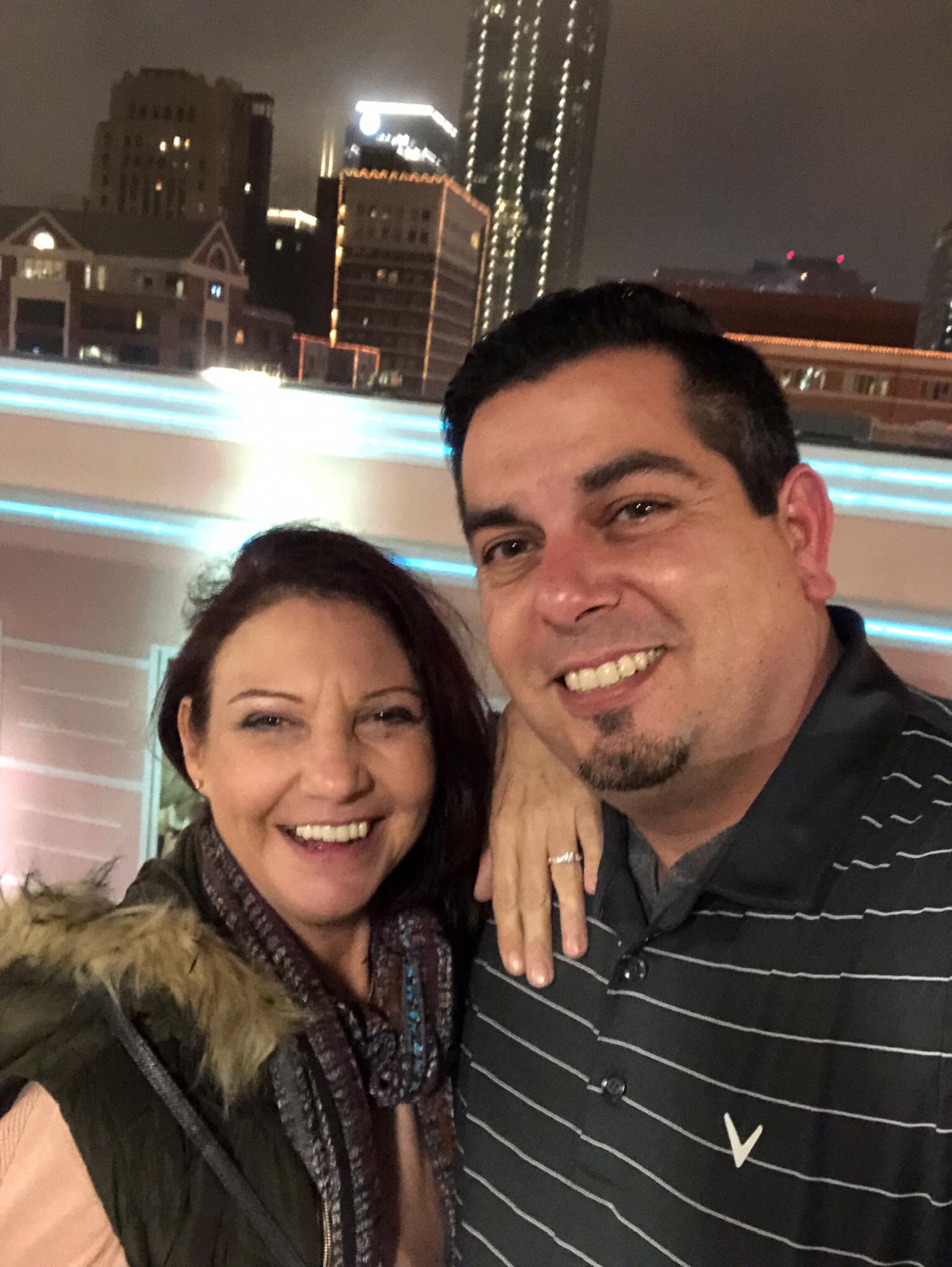 The night that we got engaged. December 6, 2018