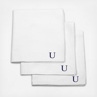 Personalized 3-Piece Handkerchief Set