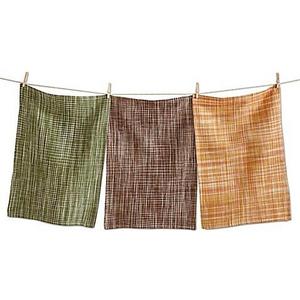 Sunflower Waffle Weave Kitchen Towels (Set of 3)