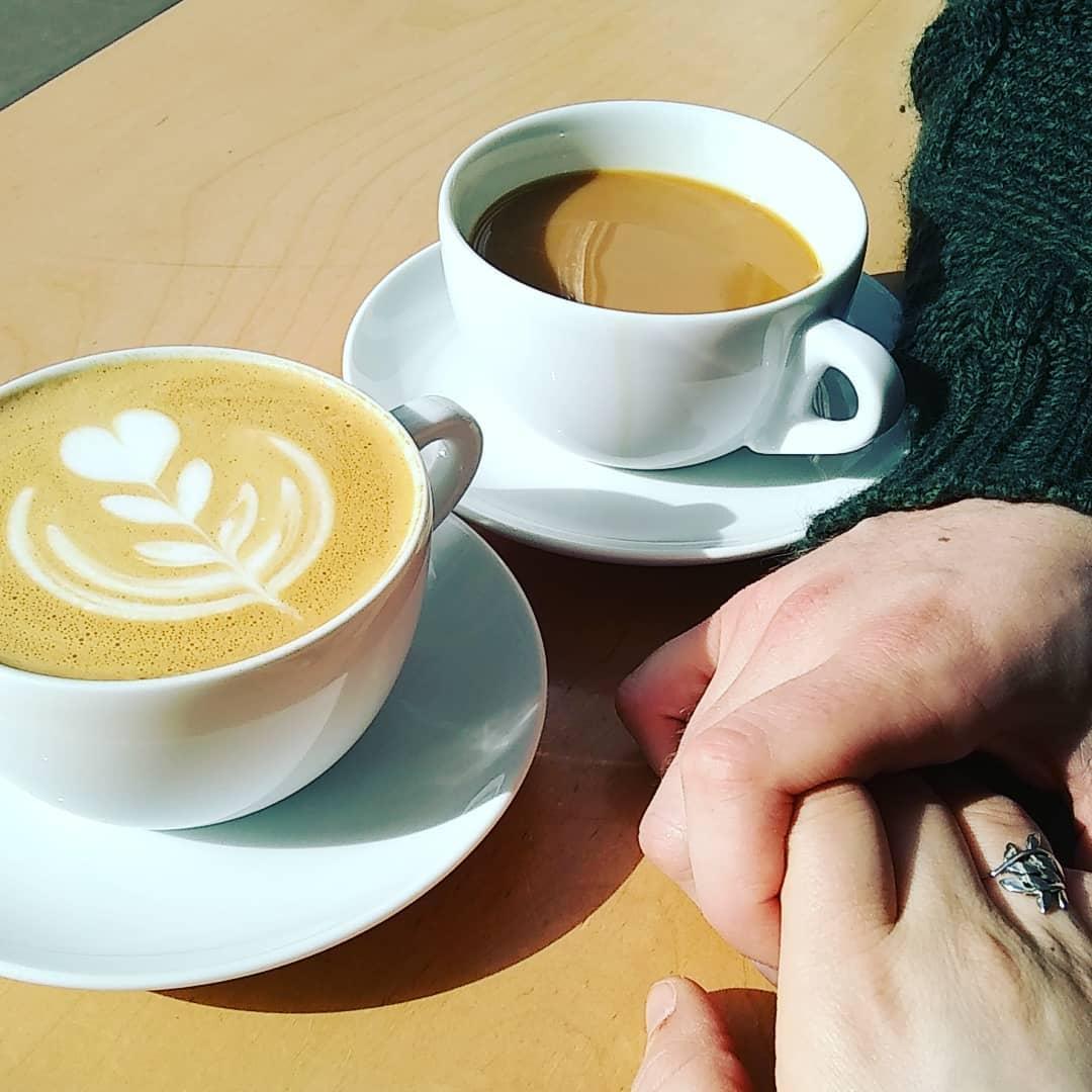 We definitely coffee shop/coffee snobs!