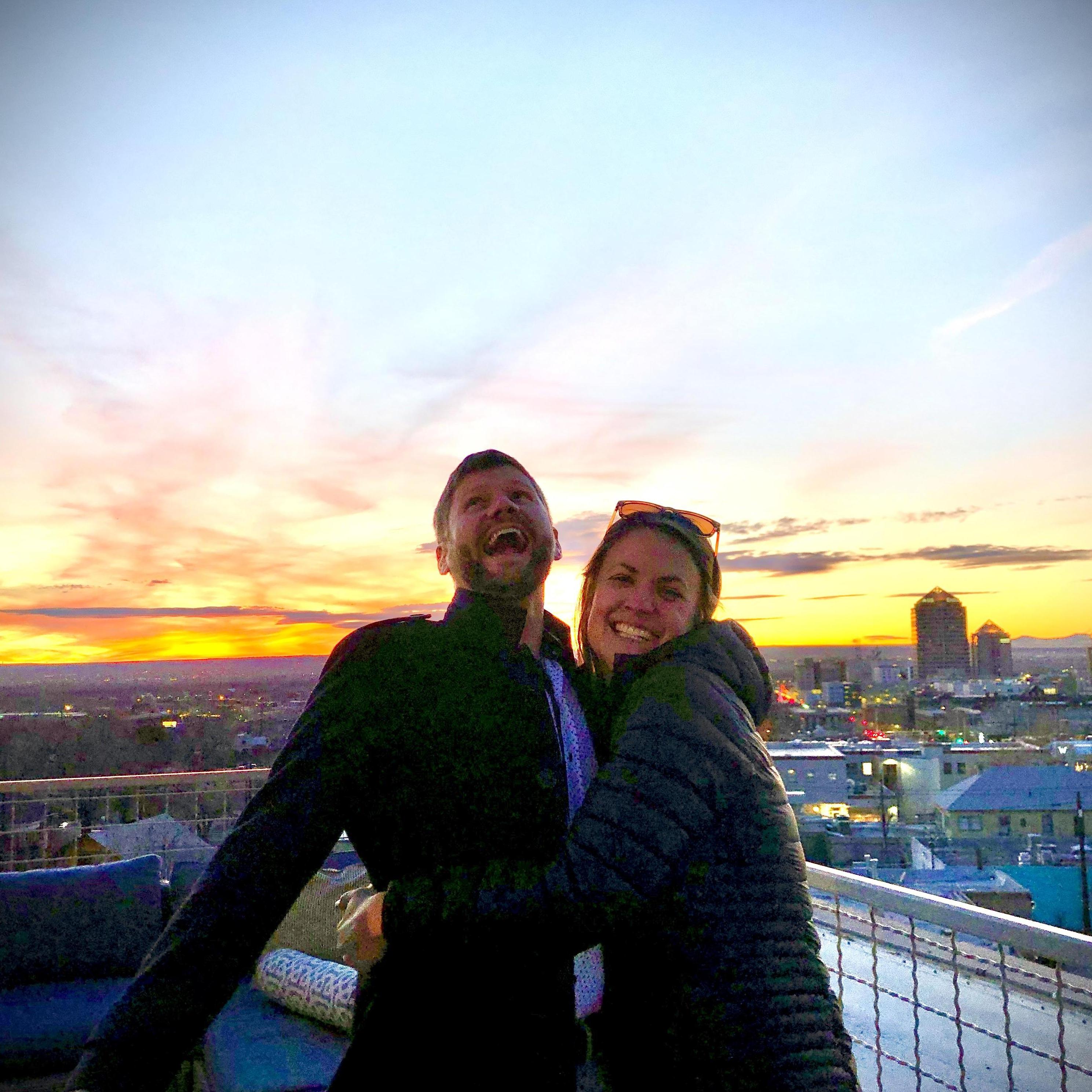 Valentines Day in Albuquerque.