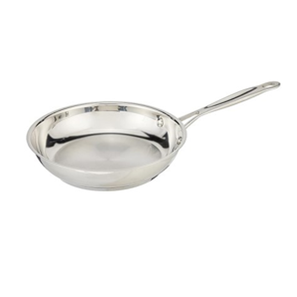 Cuisinart 722-20 8-Inch Chef's-Classic-Stainless-Cookware-Collection, 8", Open Skillet