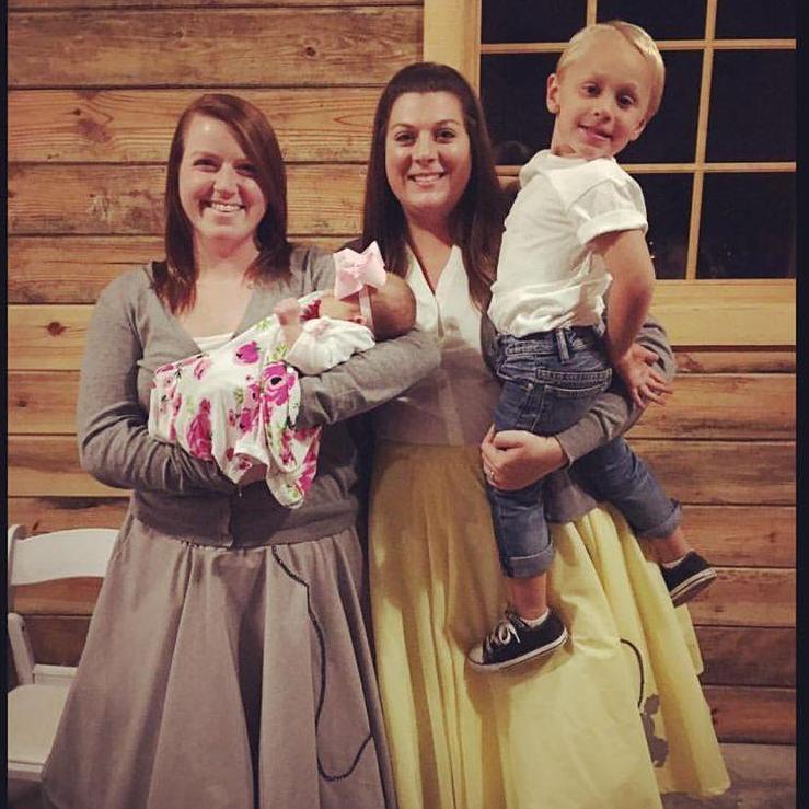 50's style anniversary party for some family.