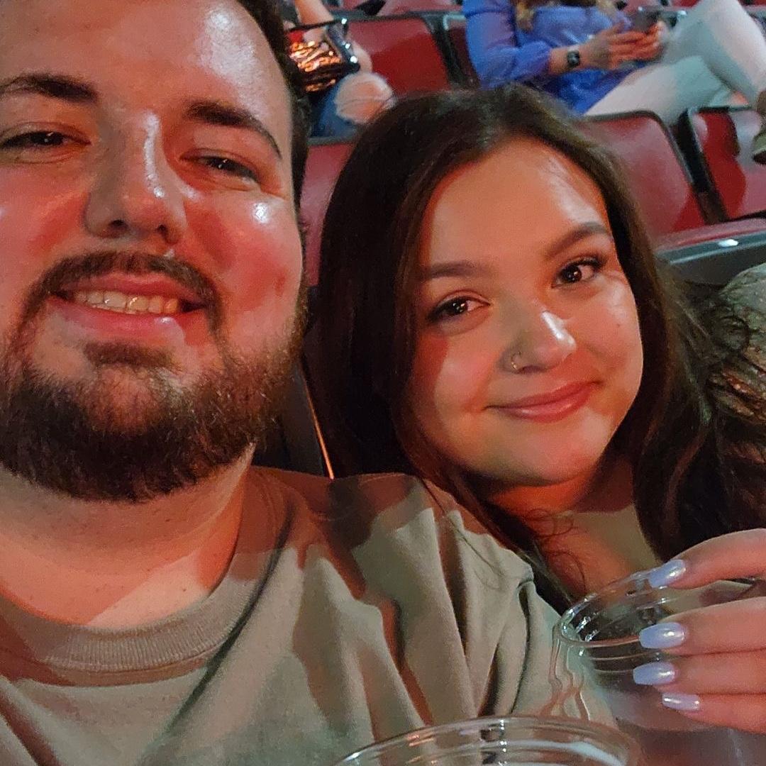 The picture we posted to announce our relationship