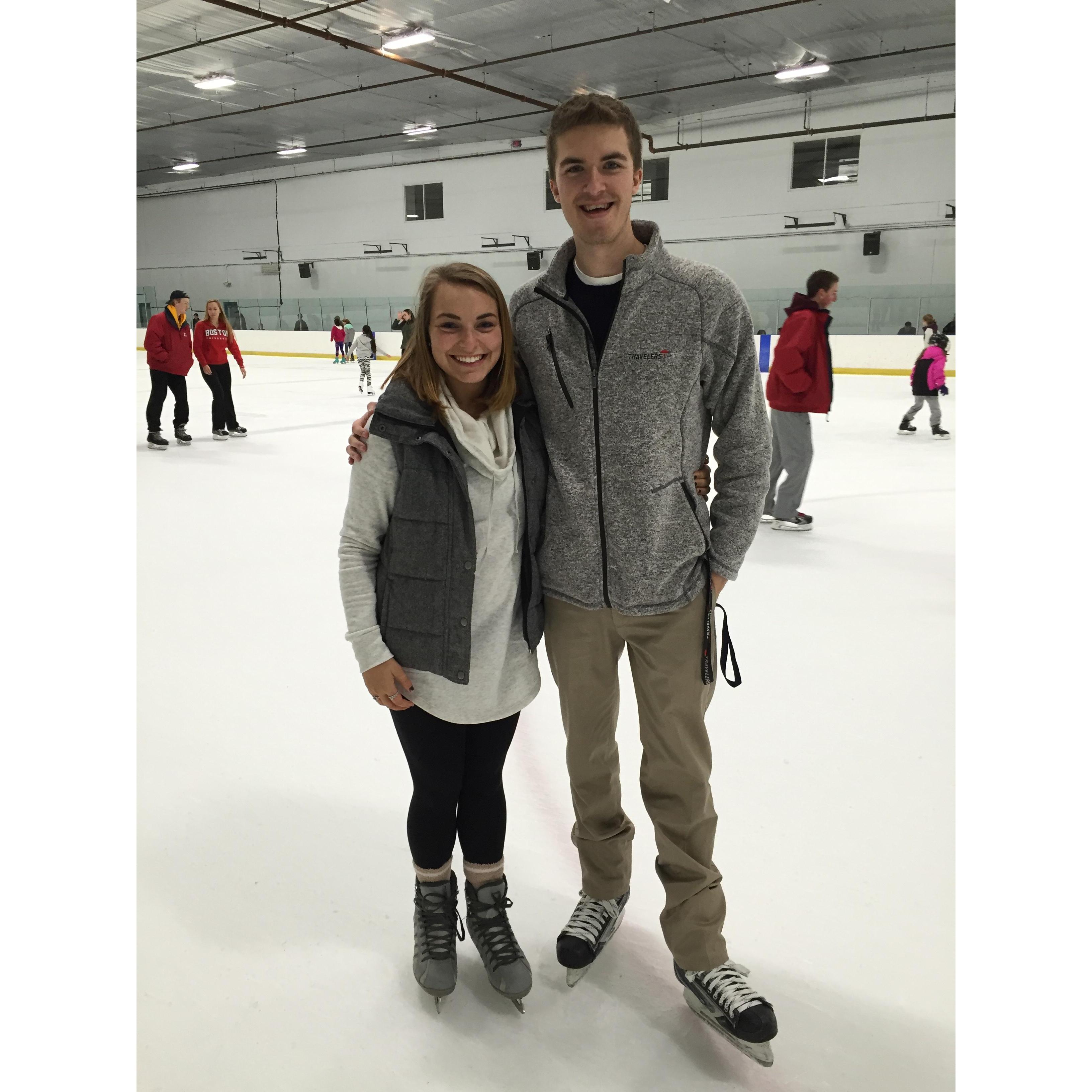 One of our first dates - November 2014