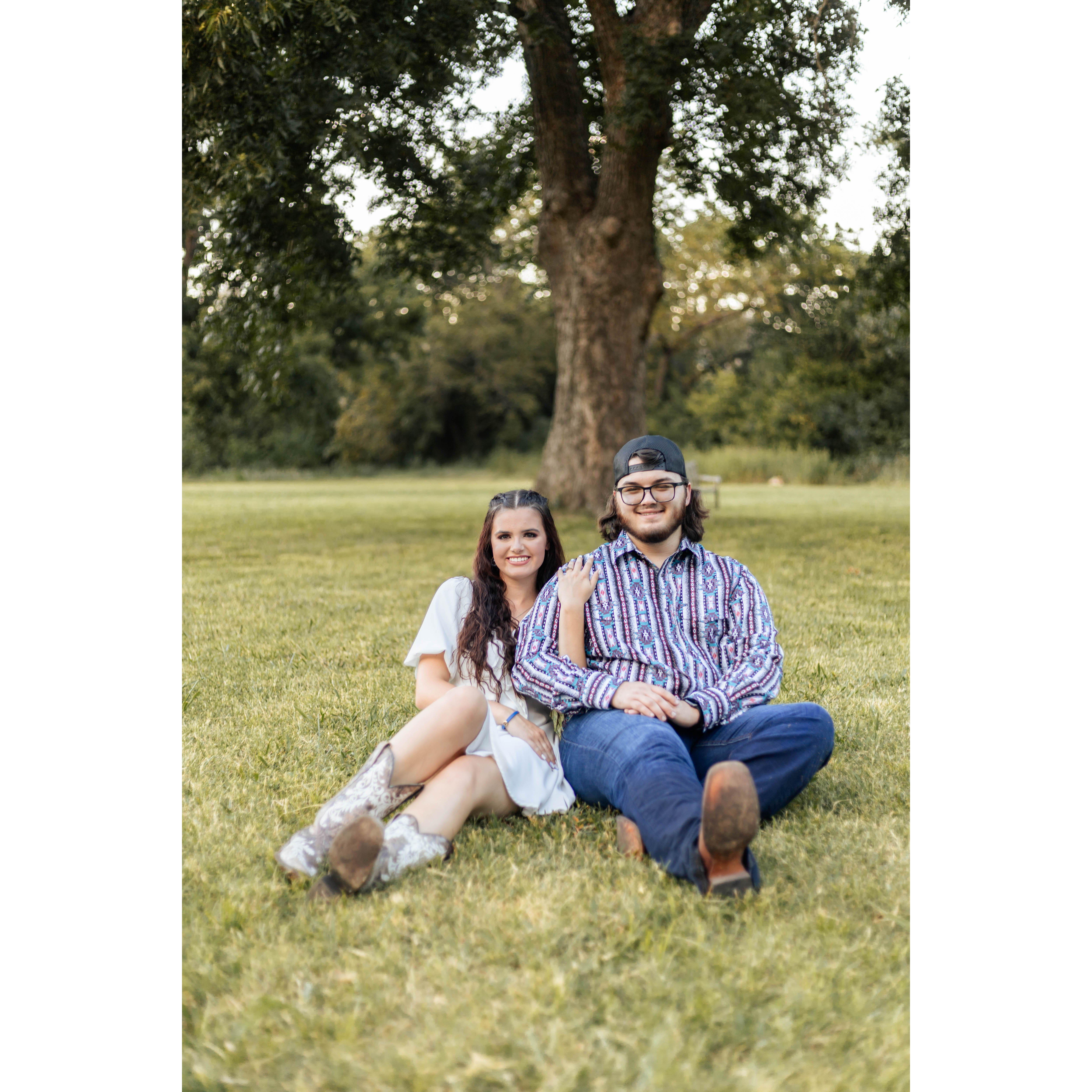 One of my favorites from our engagement photo shoot!
