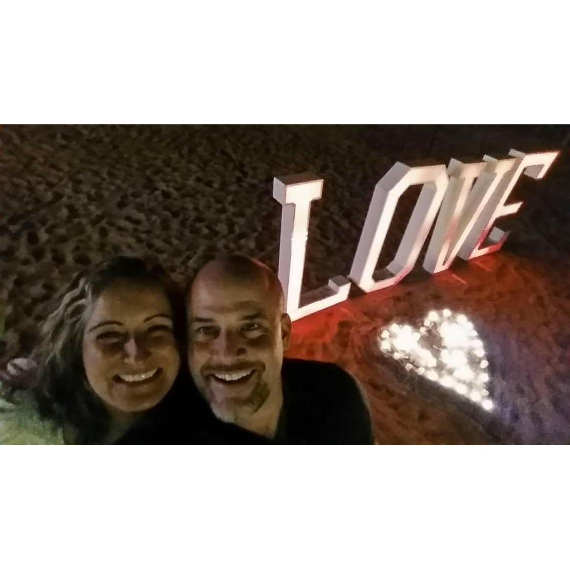 We Crashed a wedding at this location and now we return to the scene of the crime for our own wedding.