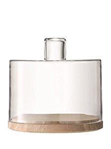 LSA International Lotta Cake/Cheese Dome & Ash Base